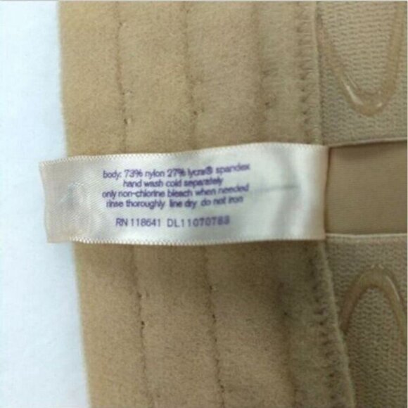 Lane Bryant Cacique Bra Multi Way Strapless Bare Solution 40DD Cafe w/ Straps - Picture 10 of 10